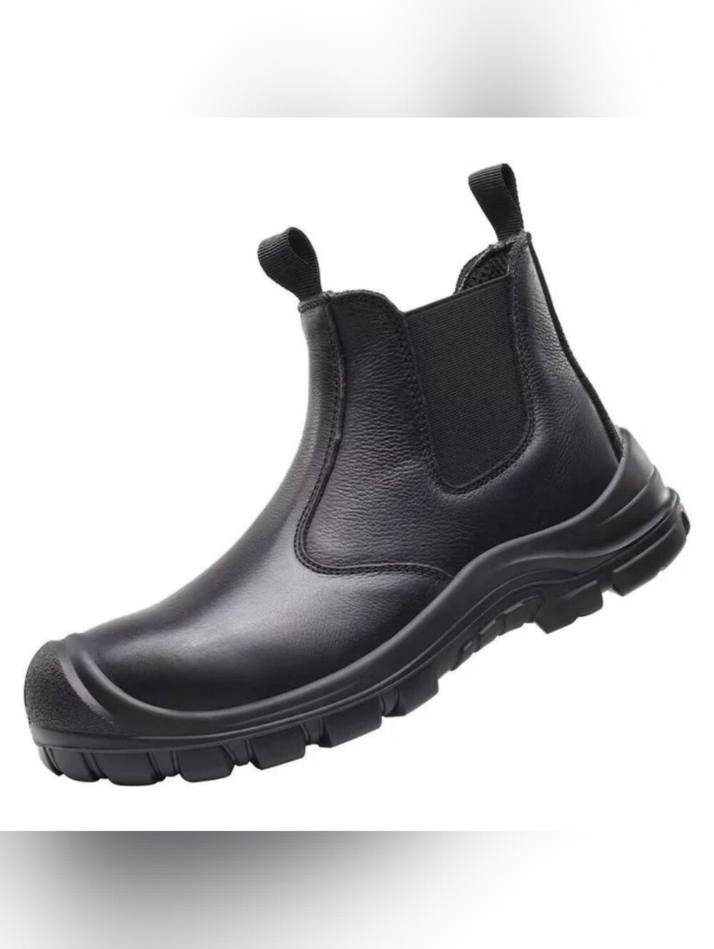 Orthoback Leather Slip Resistant Chelsea Boot - Men's 8/Women's 10